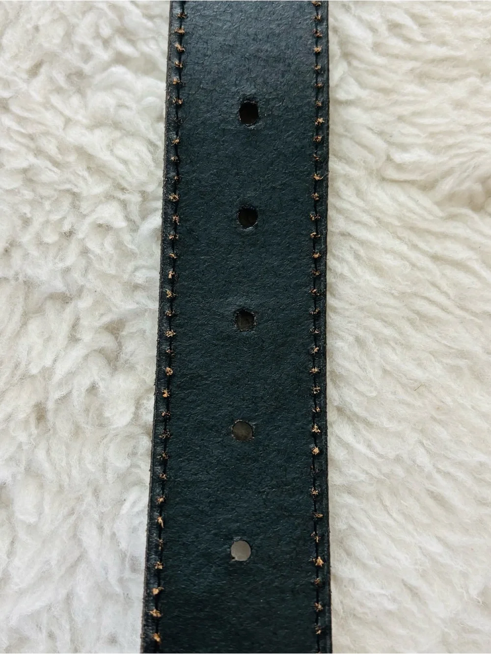 Classic Black Embossed Leather Western Belt with Engraved Silver Buckle Sz 38